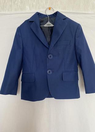 Красивый синий 💙 пиджак для мальчика