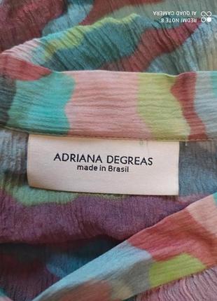 Сукня шовк adriana degreas6 фото