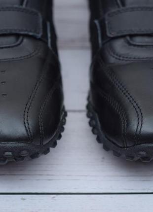 Черные кожаные женские кроссовки на липучках lonsdale london, 40 размер. оригинал4 фото
