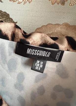 Сукня в леопардовий принт missguided5 фото