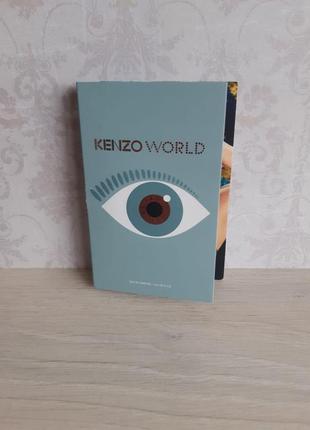 Kenzo world, пробник