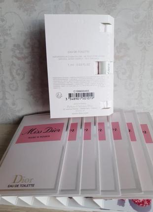 Dior miss dior rose n'roses, пробник
