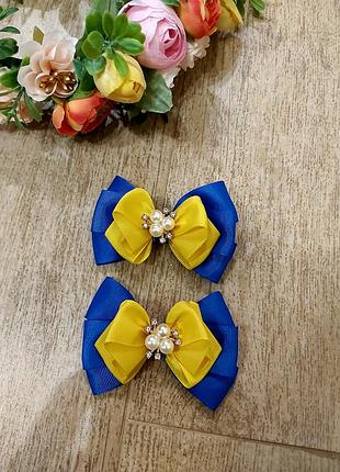 Бантики, шпильки патріотичні