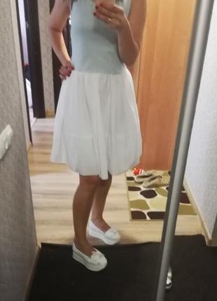 Сукня з клешным низом