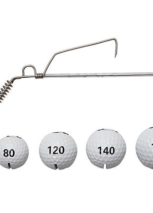 Оснастка dam madcat® golf ball jig system anti snag  80+120гр