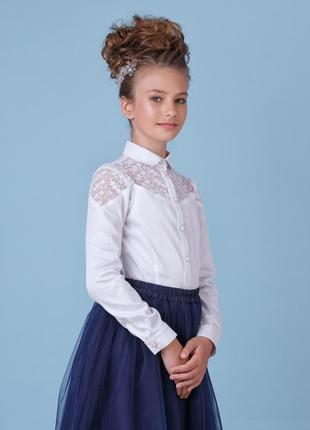 Блузка для девочки zironka 116, 122 зиронька2 фото