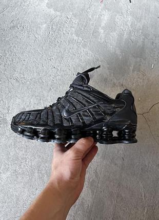 Чоловічі кросівки nike shox tl black metallic hematite