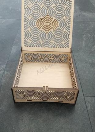 Шкатулка деревянная с фанеры