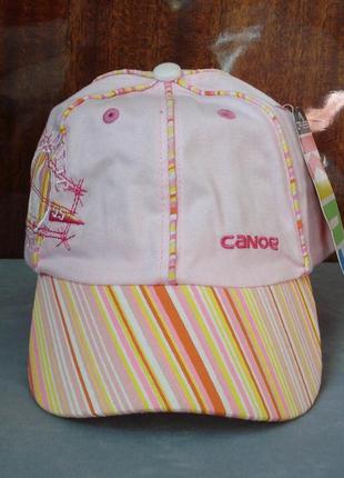 Розовая бейсболка canoe