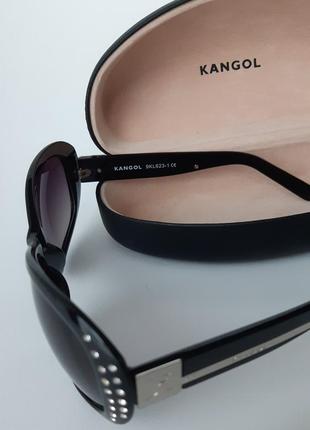 Очки солнцезащитные kangol черные4 фото