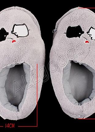 Тапки с подогревом серые. работают от usb порта (подошва 26-27см)5 фото