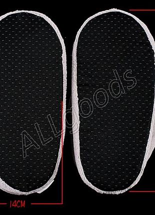 Тапки с подогревом серые. работают от usb порта (подошва 26-27см)2 фото