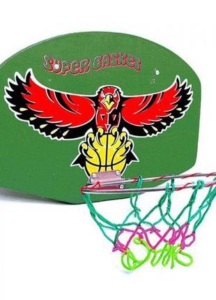 Баскетбольний щит з кільцем зелений