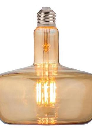"ginza" 8w е27 2200к янтар лампа вінтажна світлодіодна (ретро) filament led