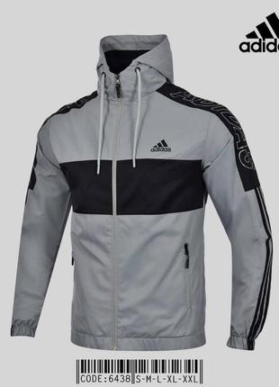 Чоловіча вітровка adidas1 фото