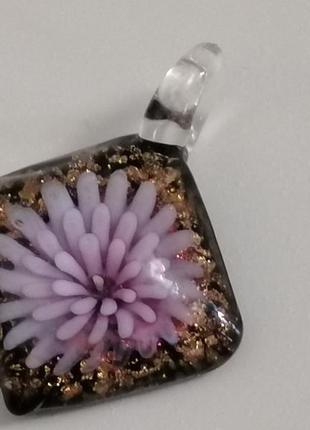 Кулон   муранское стекло.