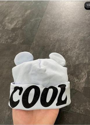 Шапка с ушками