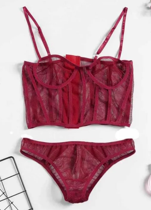 Эротический комплект нижнего белья