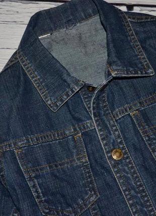 3 - 4 года 104 см обалденный фирменный пиджак джинсовый курточка3 фото