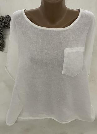 Біла сорочка , вільний крій