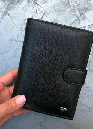Чоловічий шкіряний гаманець чоловічий шкіряний гаманець шкіряне портмоне1 фото