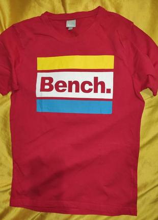 Стильна фірмова футболка катоновая бренд.bench.s-m.унісекс.3 фото