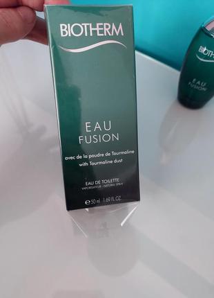 Туалетна вода biotherm eau fusion7 фото