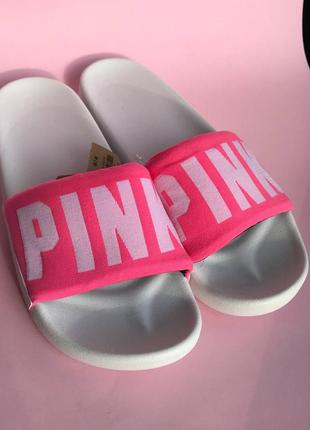 Victoria´s victorias secret виктория сикрет pink slides шлепанцы сланцы