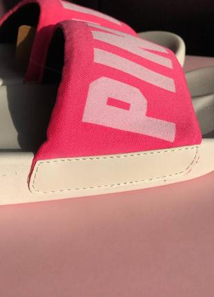 Victoria´s victorias secret виктория сикрет pink slides шлепанцы сланцы9 фото