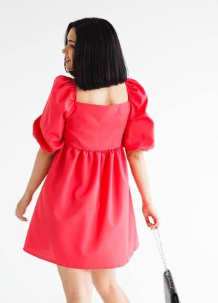 Сукні з рукавом ліхтариком s m розмір / платье свободного кроя с рукавом фонариком  44-46 размер1 фото