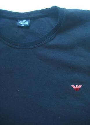 Футболка з логотипом a r m a n i, стан нової