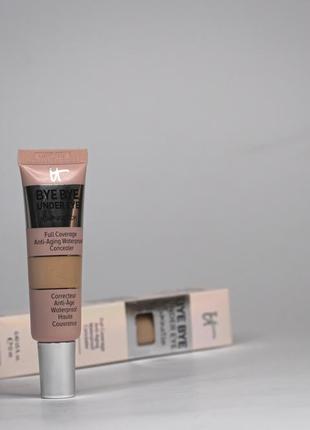 Консилер для очей it cosmetics bye-bye undereye illumination full coverage anti-aging waterproof concealer1 фото