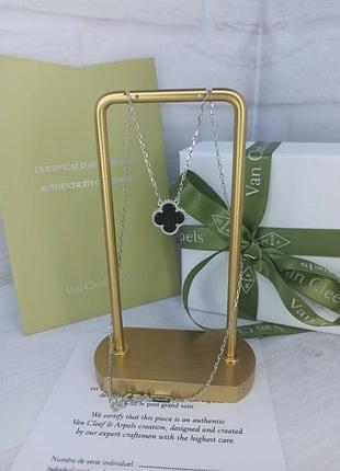 Брендовая подвеска в стиле van cleef (vca, клевер,ван клиф)❤️