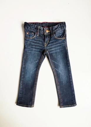 Дитячі сині вузькі джинси h&m 1,5-2 роки