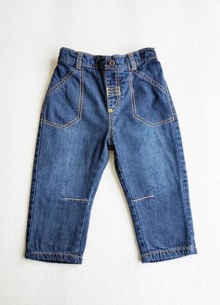 Дитячі джинси george на підкладці 6-9 міс