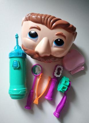 Ігровий дитячий набір стоматолога play -doh, до плей, зубастік