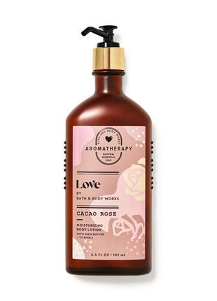 Зволожуючий лосьйон для тіла bath and body works - cacao rose (love)