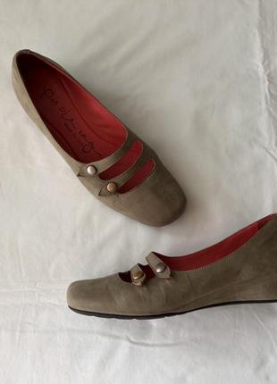 Балетки pos ole rouge shoes. италия.2 фото