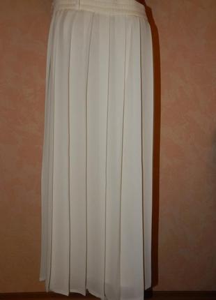 Плиссированная длинная юбка большого размера2 фото