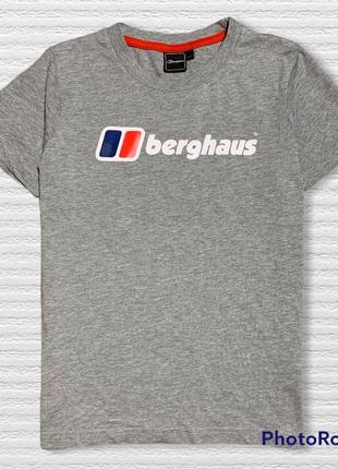 Футболка berghaus серая1 фото