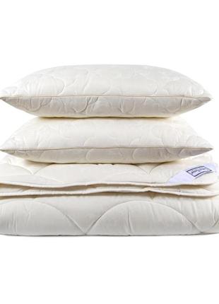 Набор одеяло 195x215cm евро с подушками 50x70(2) набір ковдра + подушки