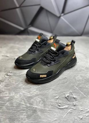 Шкіряні кросівки puma3 фото