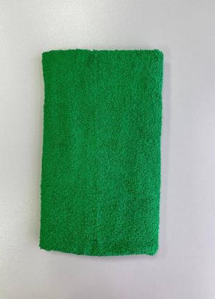 Махровий рушник, 50х90 ,100% бавовна зелений узбекистан3 фото