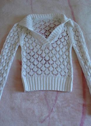 Вязаная кофточка
