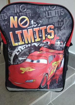 Крутій шкільний рюкзак з тачкою disney / pixar.3 фото