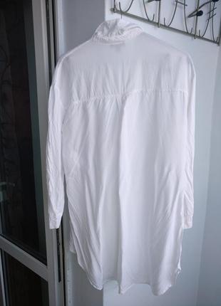 Новая длинная рубашка туника вискоза, m-l xl3 фото