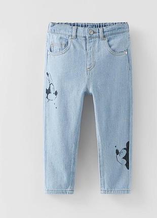 Джинси zara mickey mouse 3
