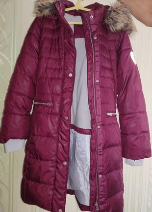 Зимовий термо пальто для дівчинки