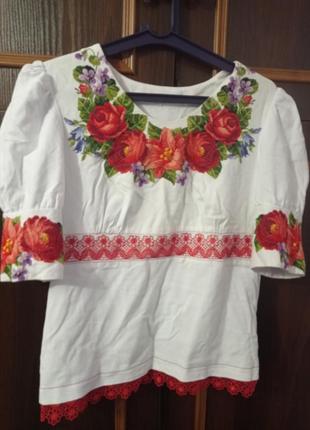 Сорочка блуза вишиванка ручна робота