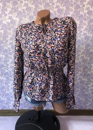 Блуза в квіточковий принт, кофтинка в квіточку